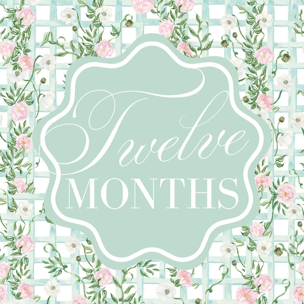 FLORAL MILESTONE CARDS (Copy)