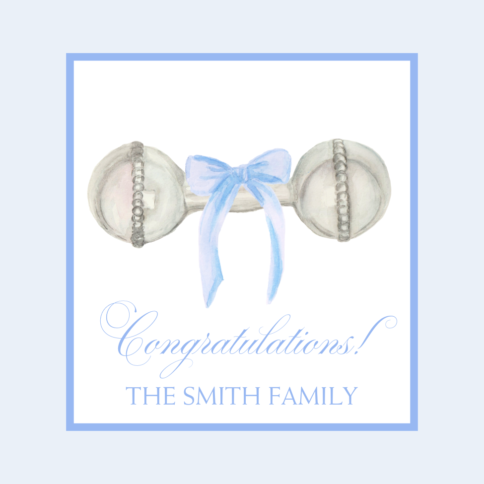 BABY CONGRATULATIONS ENCLOSURE CARDS