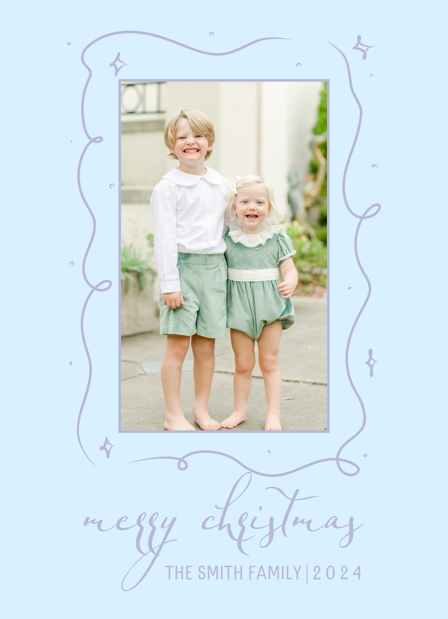 AIRY CHRISTMAS CARD