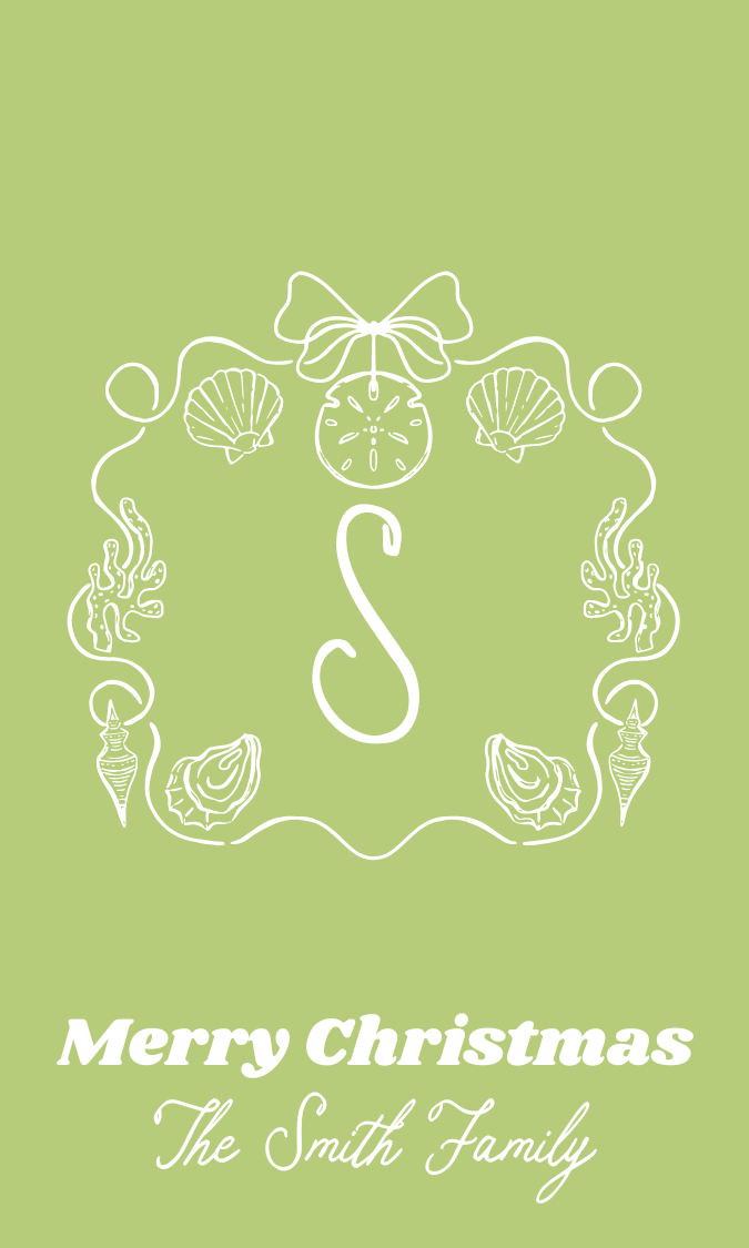 BAHAMA MAMA CHRISTMAS GIFT TAG