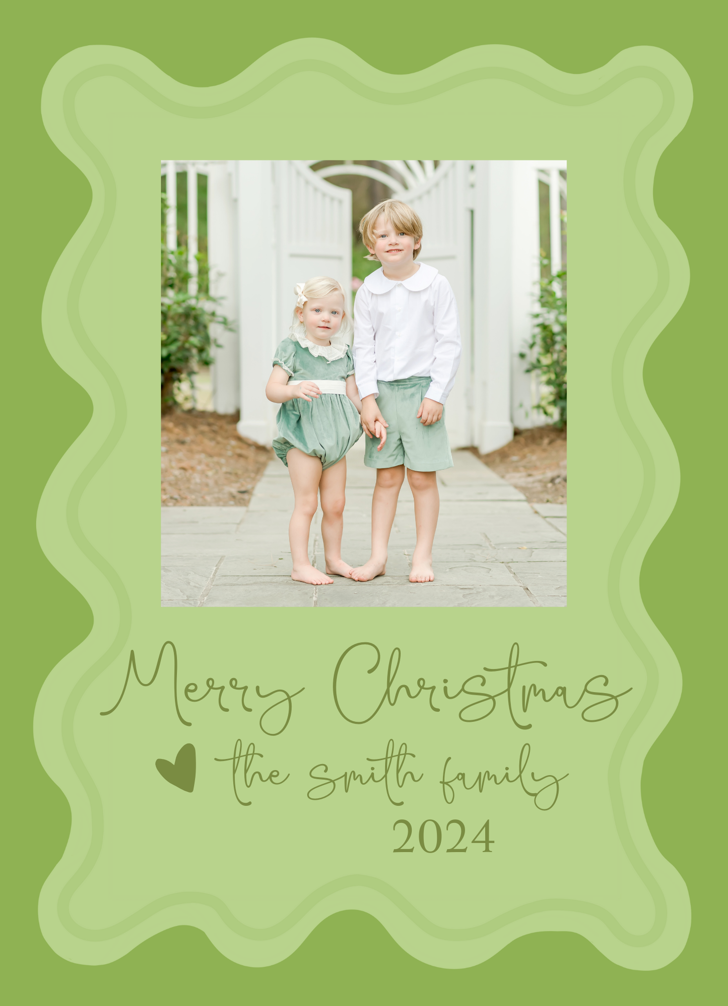 COLORFUL CHRISTMAS CARD