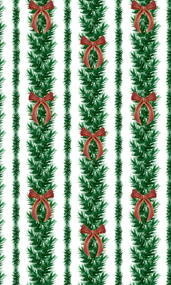WOODLANDS SQUARE WREATH GIFT TAGS