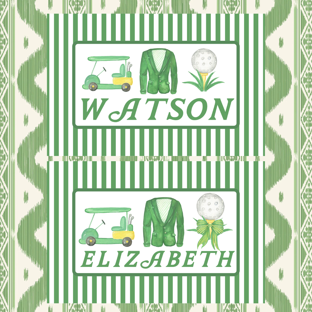 GOLF PLACEMAT (boy)