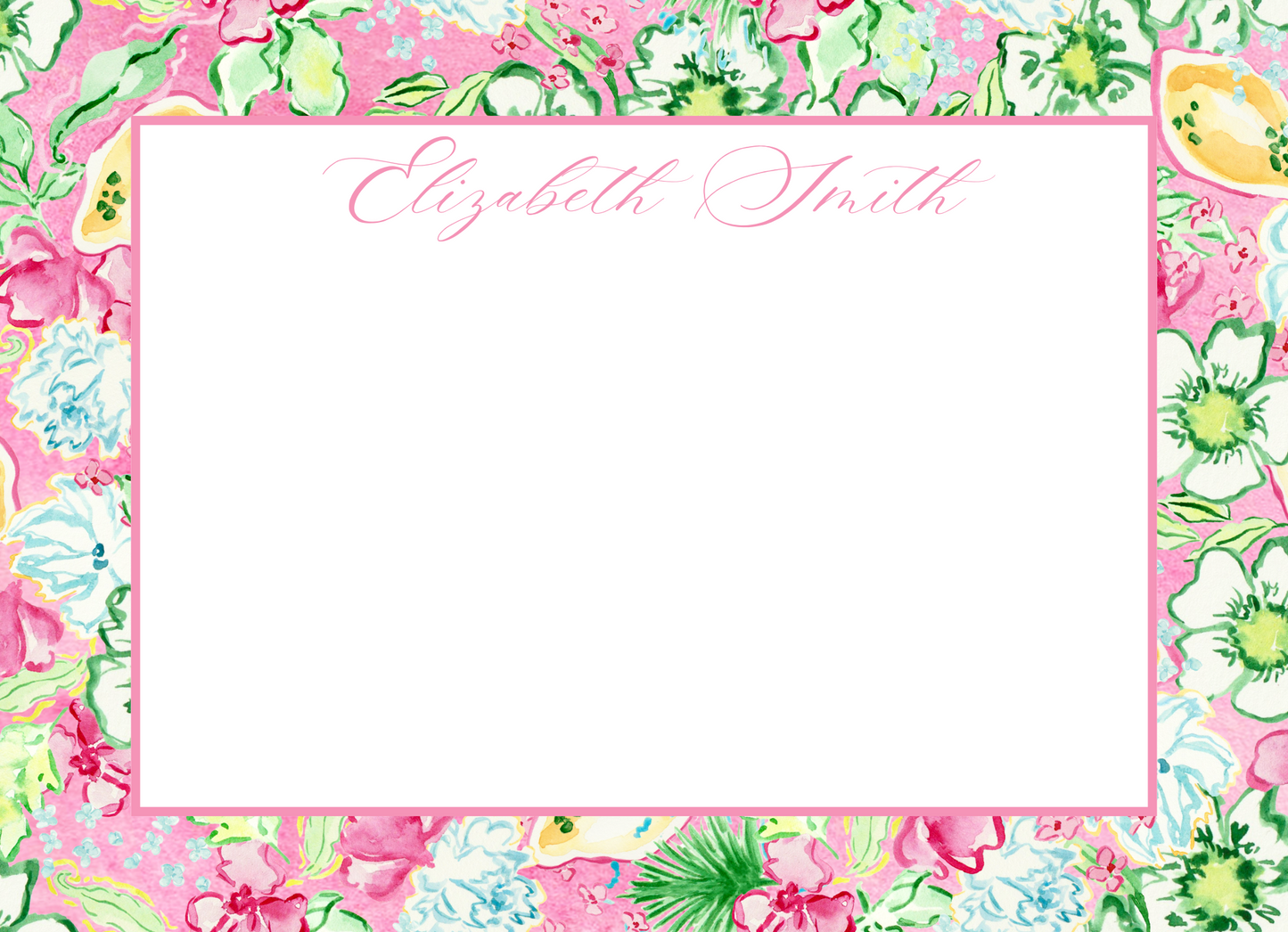 Lilly's lemonade stand stationery