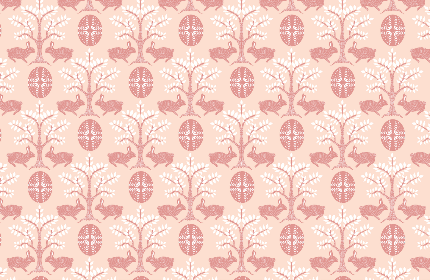 Easter Bunny and Egg tear away paper placemat