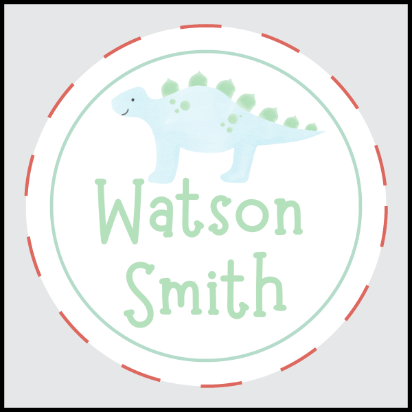DINOSAUR LABELS