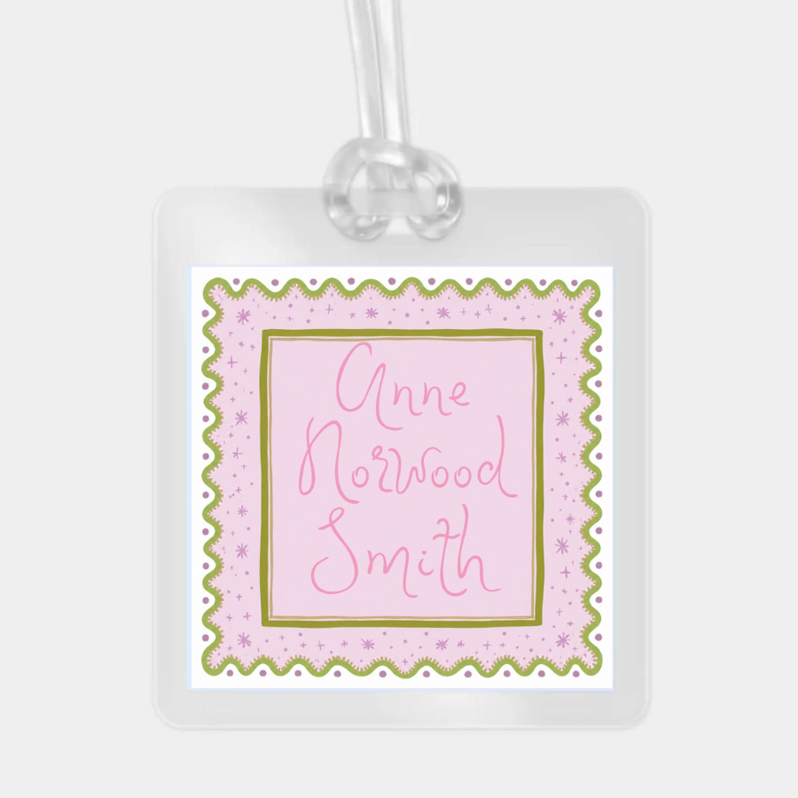 LAMINATED BAG TAG