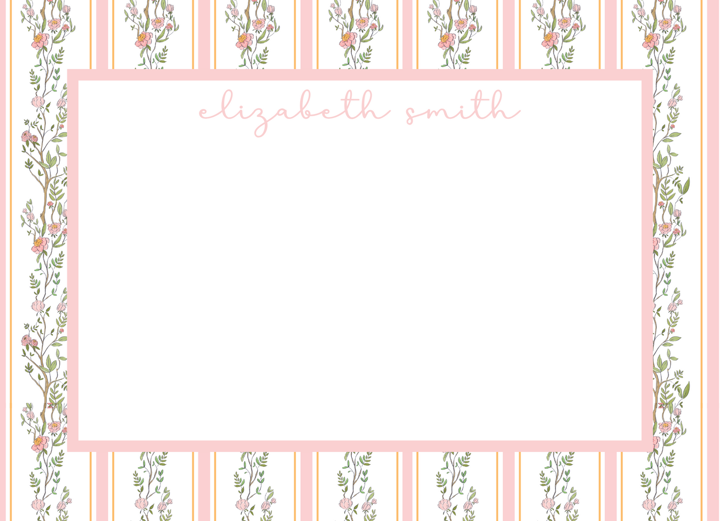 chintz stationery