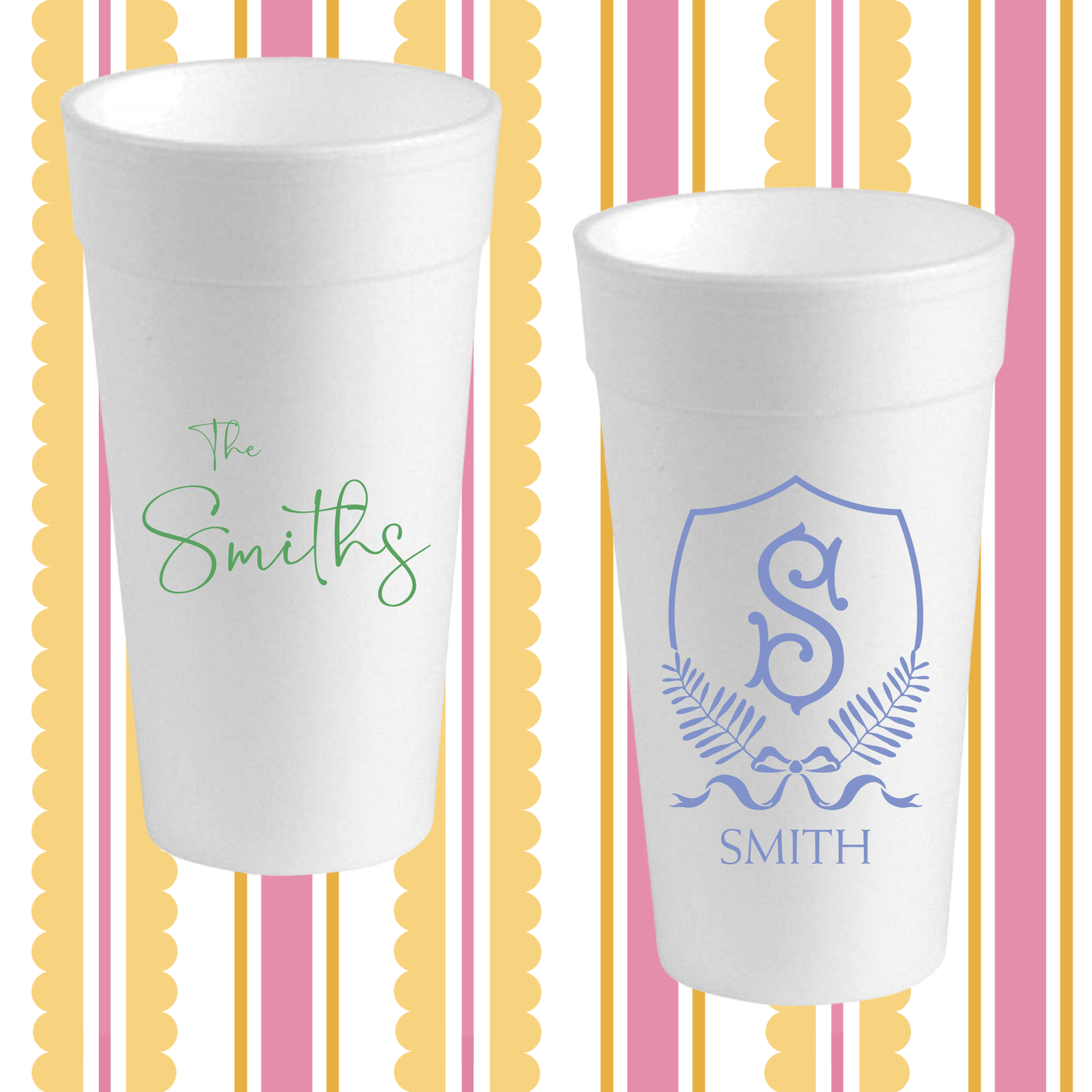16 OZ STYROFOAM CUPS (1 color)