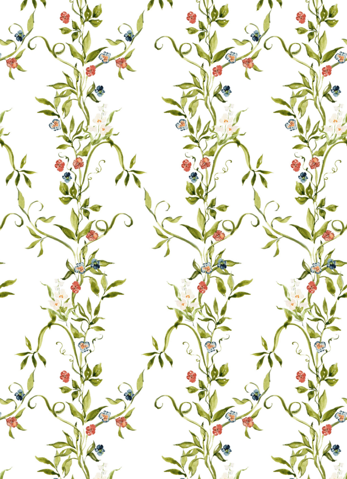 FLORAL HOLIDAY CARD