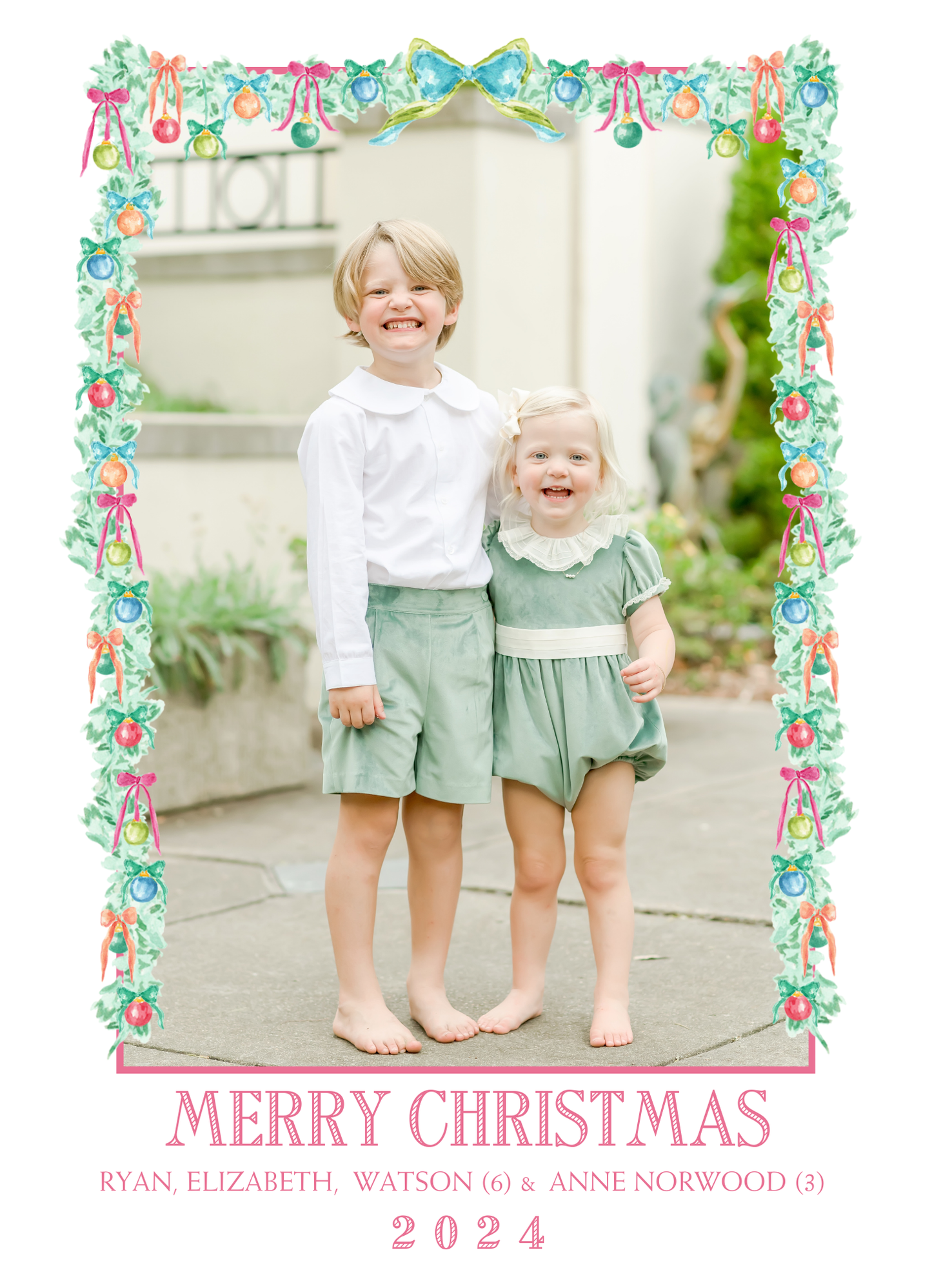 COLORFUL GARLAND CHRISTMAS