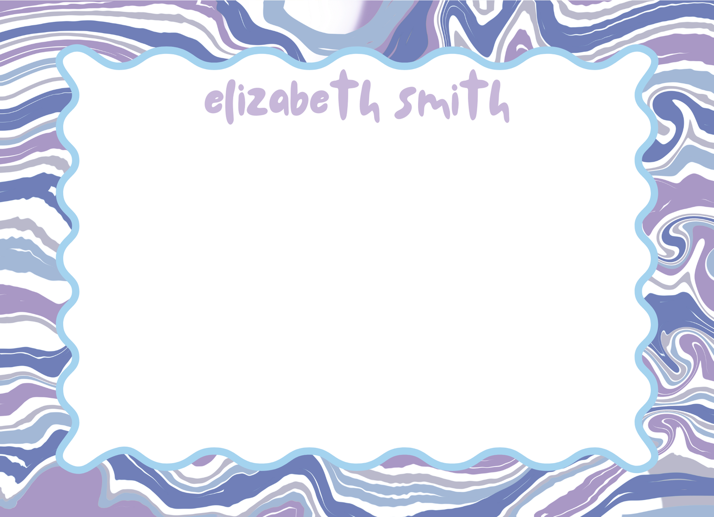 funky note cards + envelopes