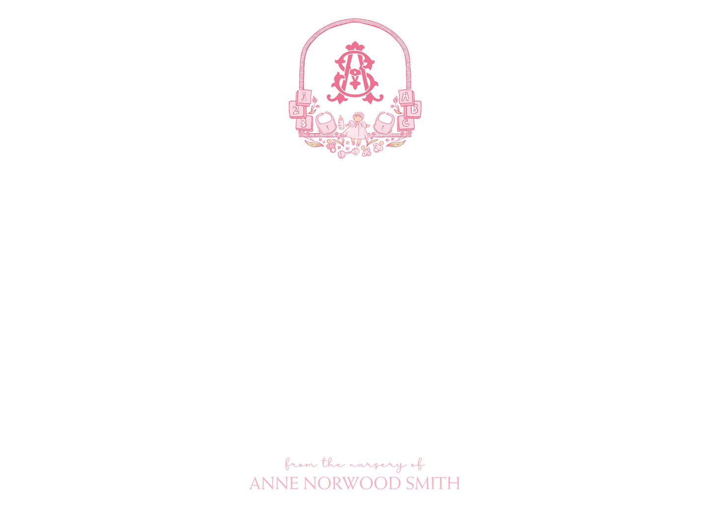 BABY CREST STATIONERY