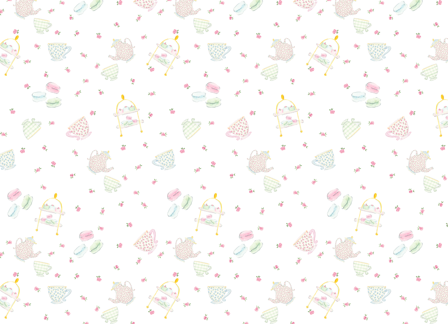 sweet tea cup stationery