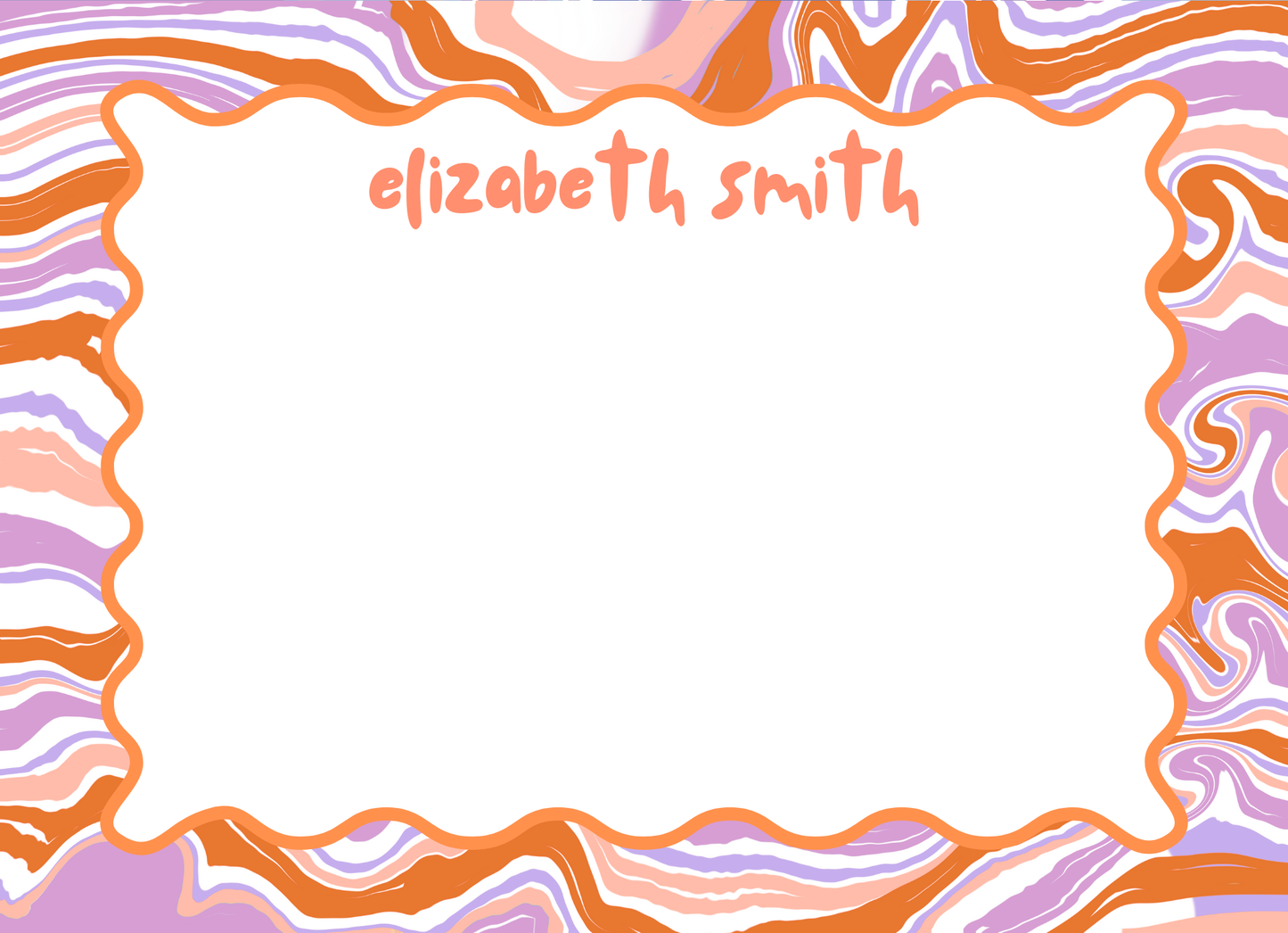 funky note cards + envelopes