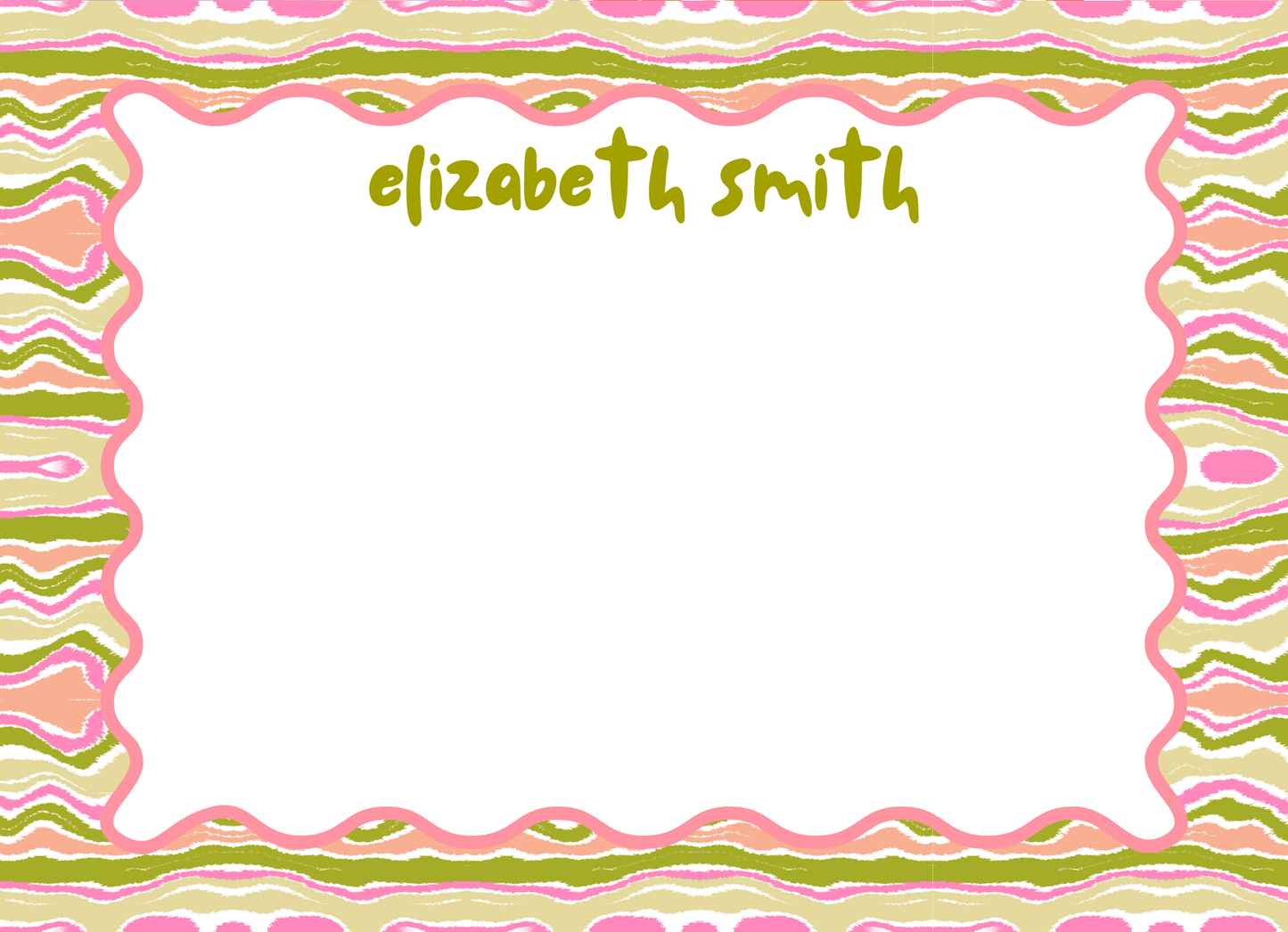 funky note cards + envelopes