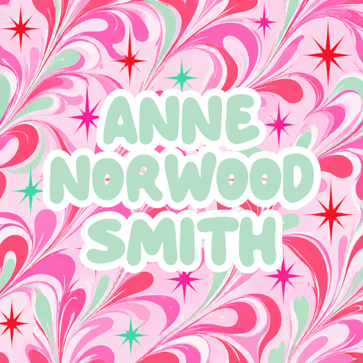 ROUND PINK FUNKY LABELS
