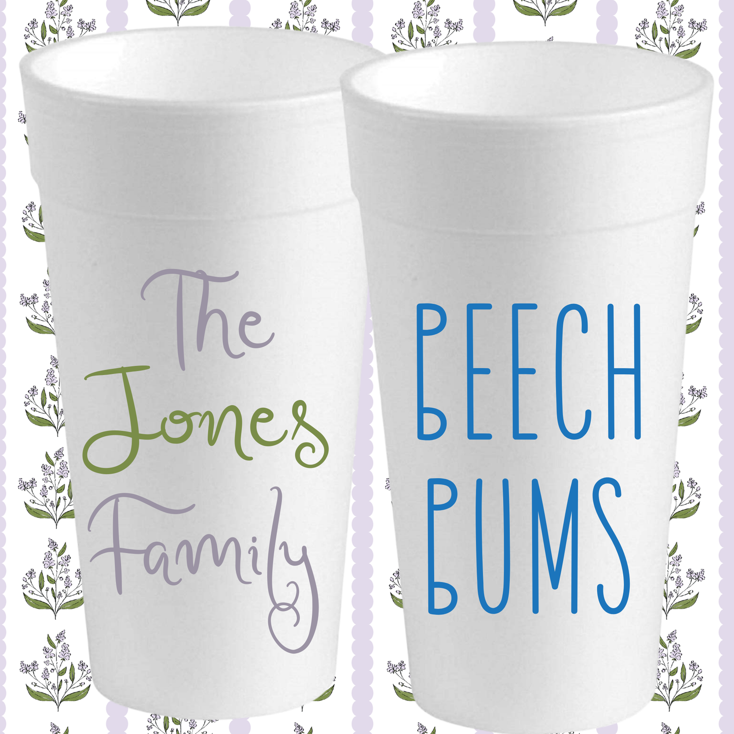 16 OZ STYROFOAM CUPS (1 color)