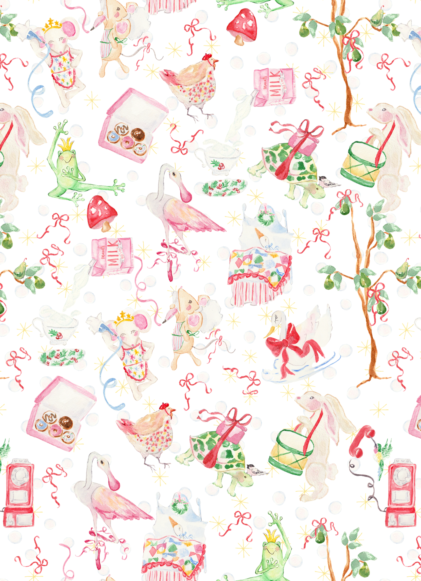 12 DAYS CHRISTMAS CARD