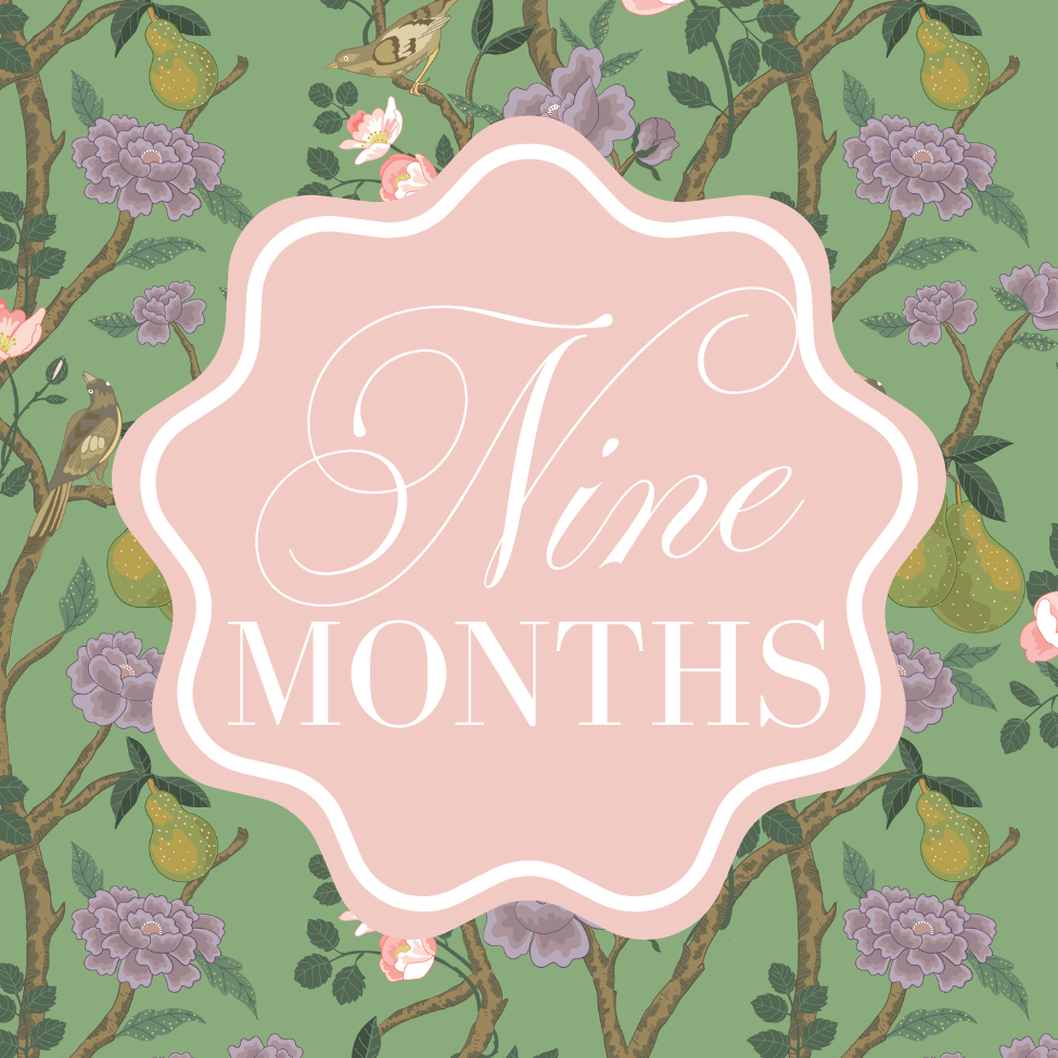 chinoiserie milestone cards