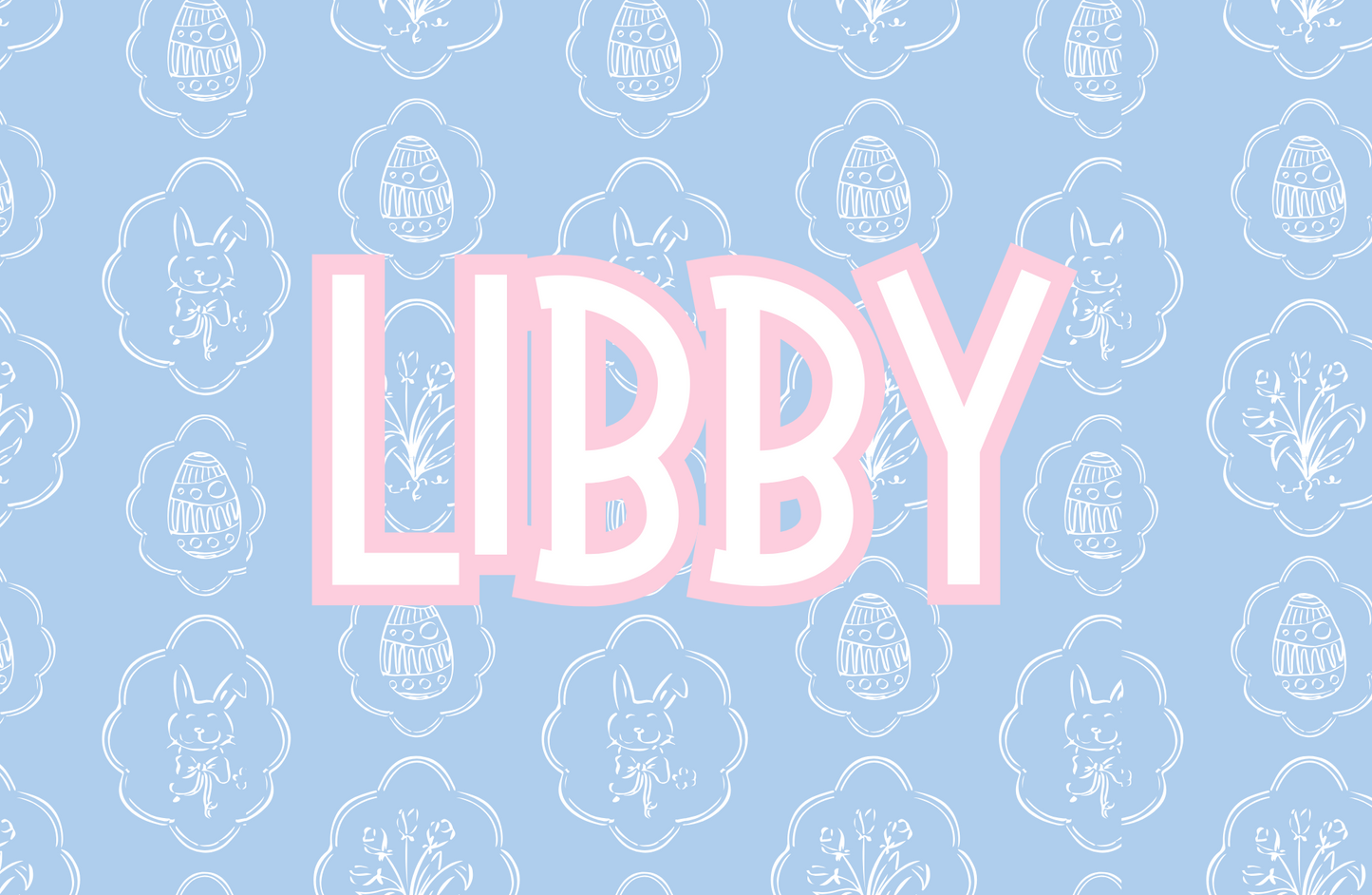 BLUE EASTER PLACEMAT