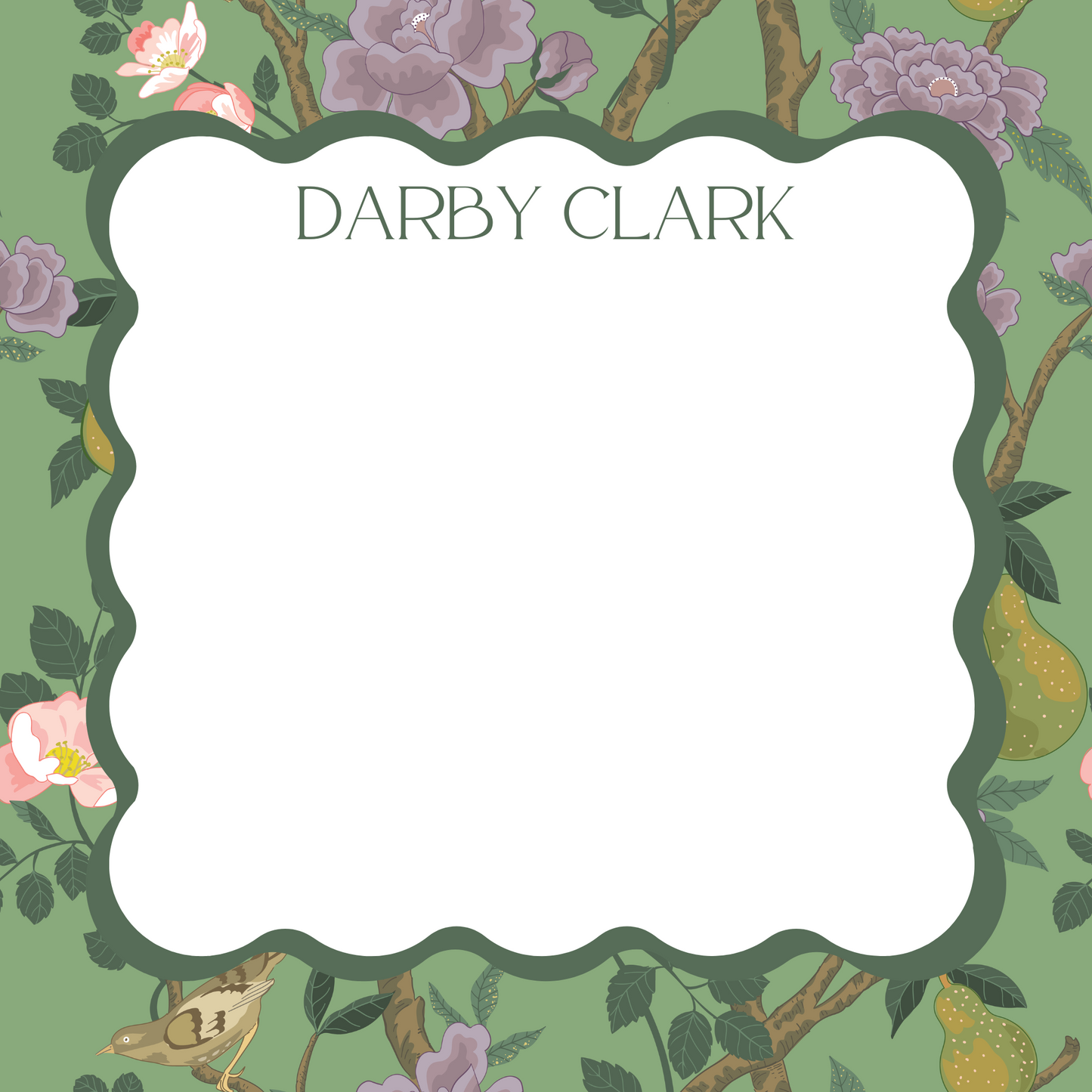 THE DARBY NOTEPAD 8X8 LARGE SLAB