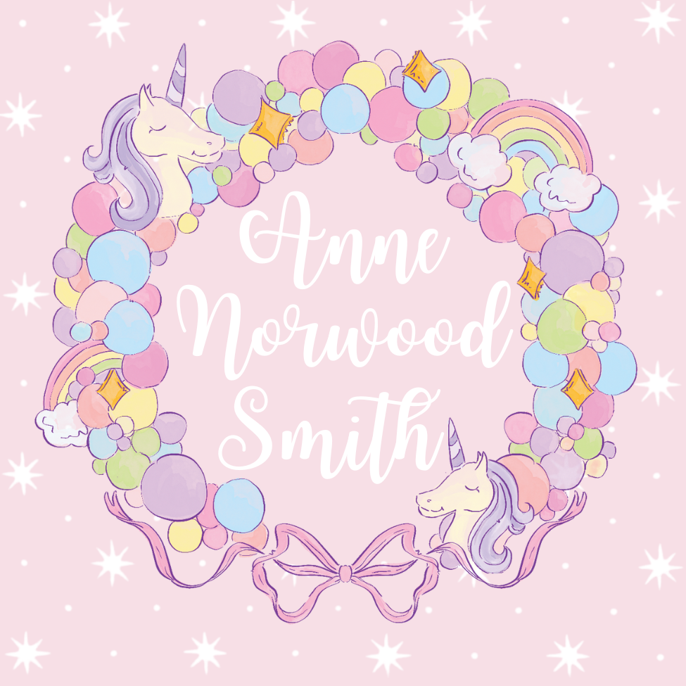 MAGICAL UNICORN ENCLOSURE CARDS