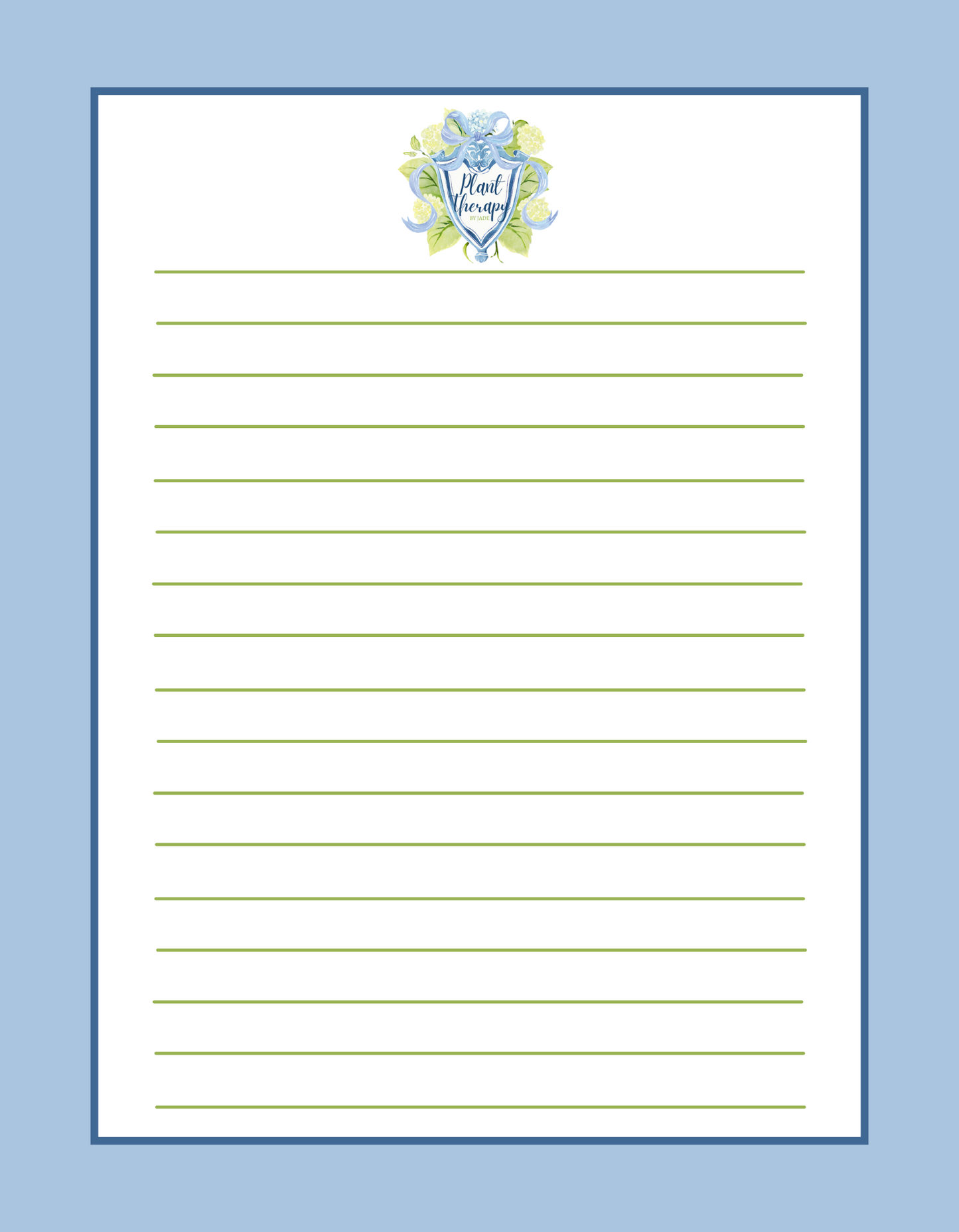 CUSTOM ** 8.5 x 11 LARGE NOTEPAD