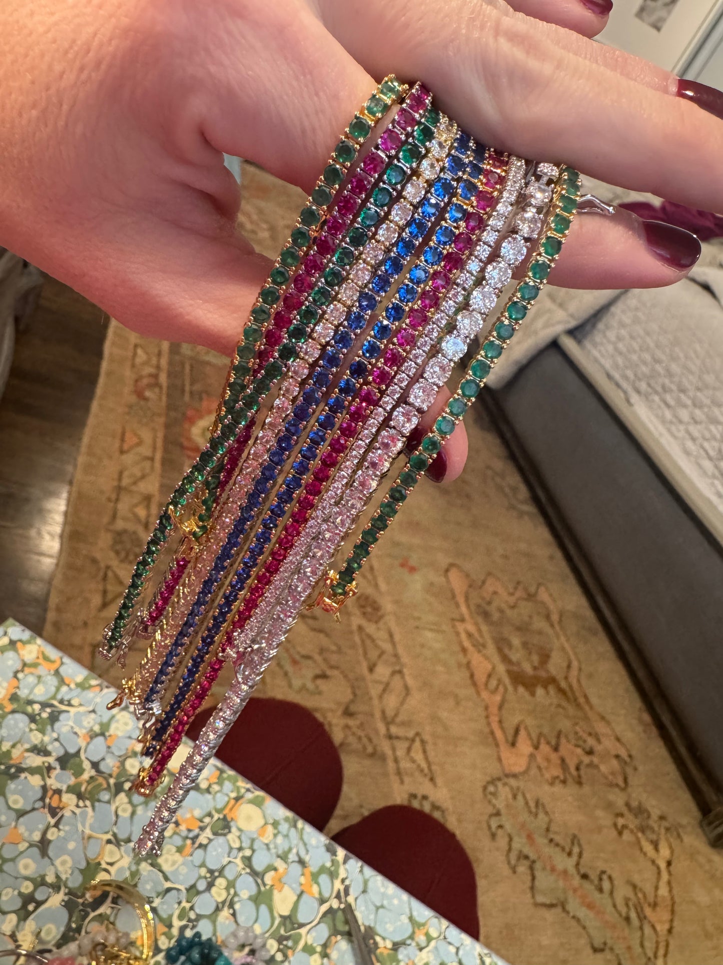 TENNIS BRACELETS gold