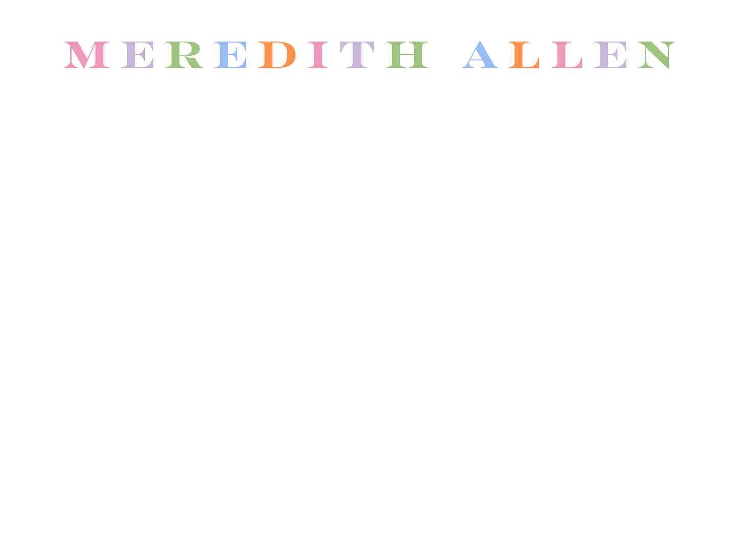 colorful stationery