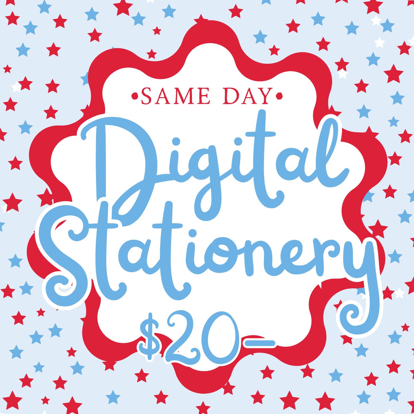SAME DAY DIGITAL STATIONERY ***ON EXISTING DESIGNS ONLY***