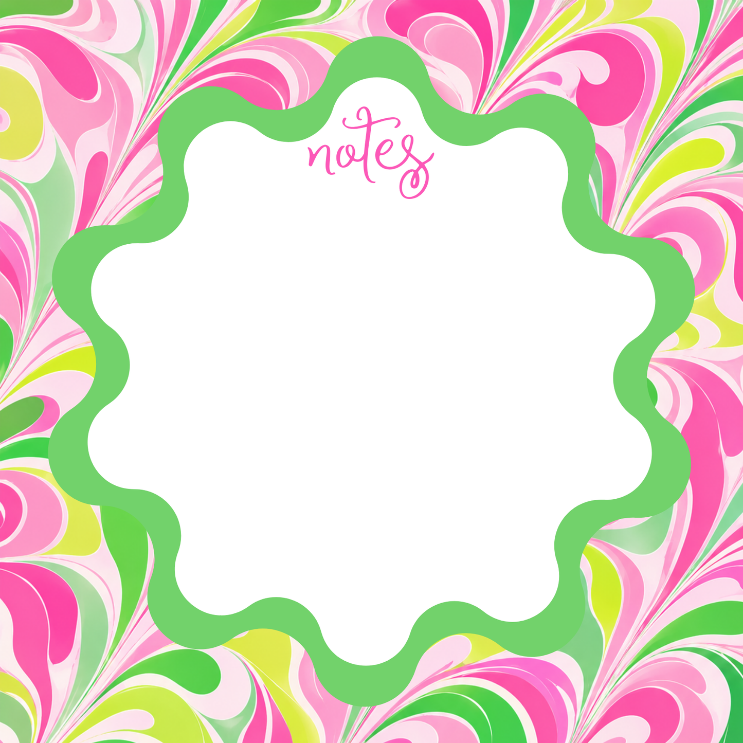 NEON + COLORFUL NOTEPAD