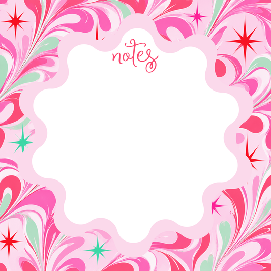 NEON + COLORFUL NOTEPAD