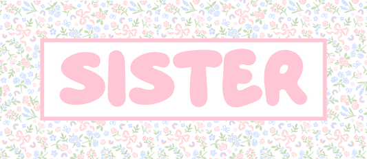 LIBERTY FLORAL RECTANGLE VINYL LABEL