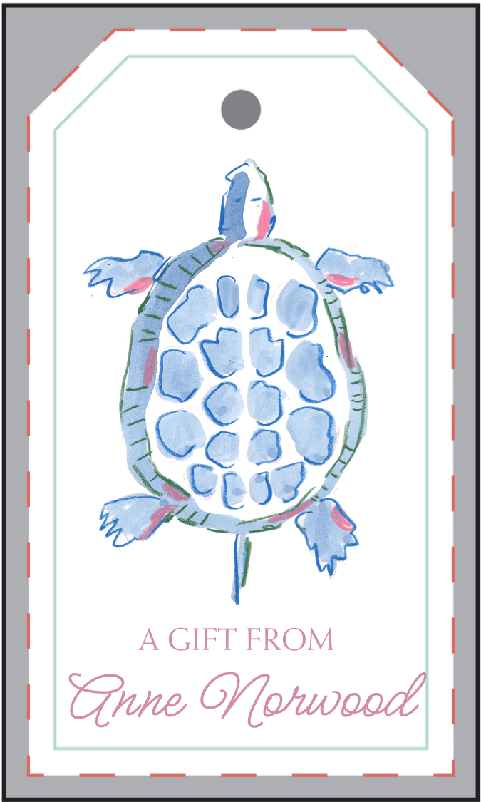 TURTLE GIFT TAG