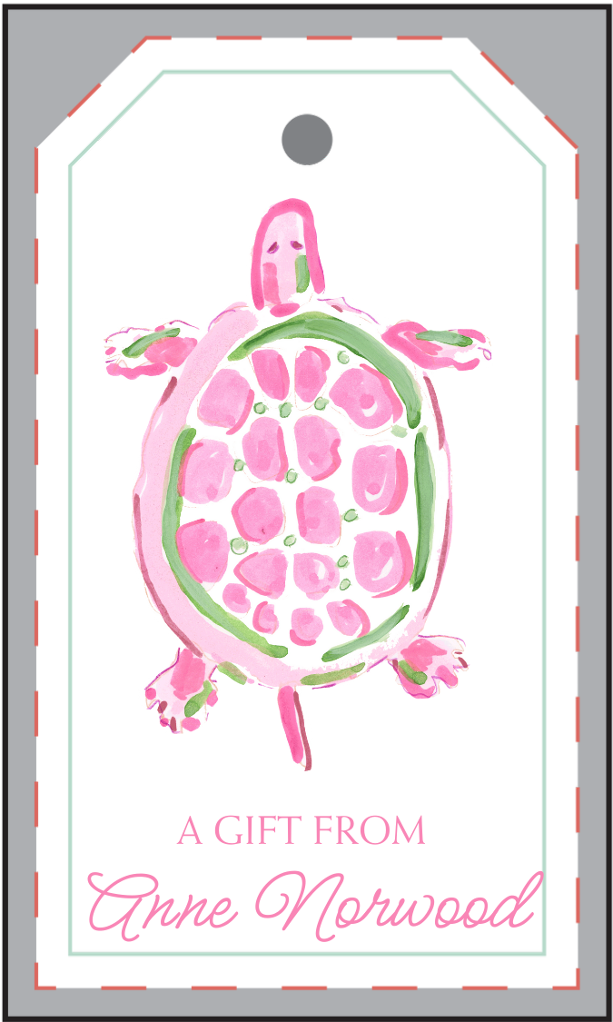 TURTLE GIFT TAG