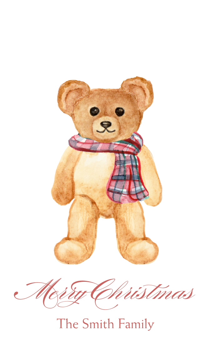 BEAR GIFT TAG