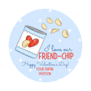 FRIEND-CHIP STICKERS