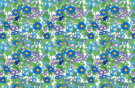 RETRO floral tear away paper placemat