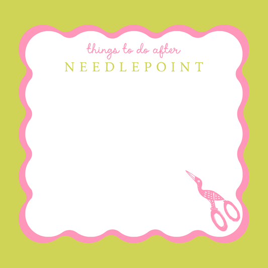 THINGS TO DO AFTER....NEEDLEPOINT