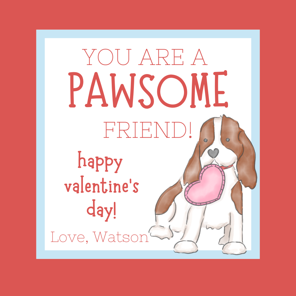 PAWSOME FRIEND VALENTINE