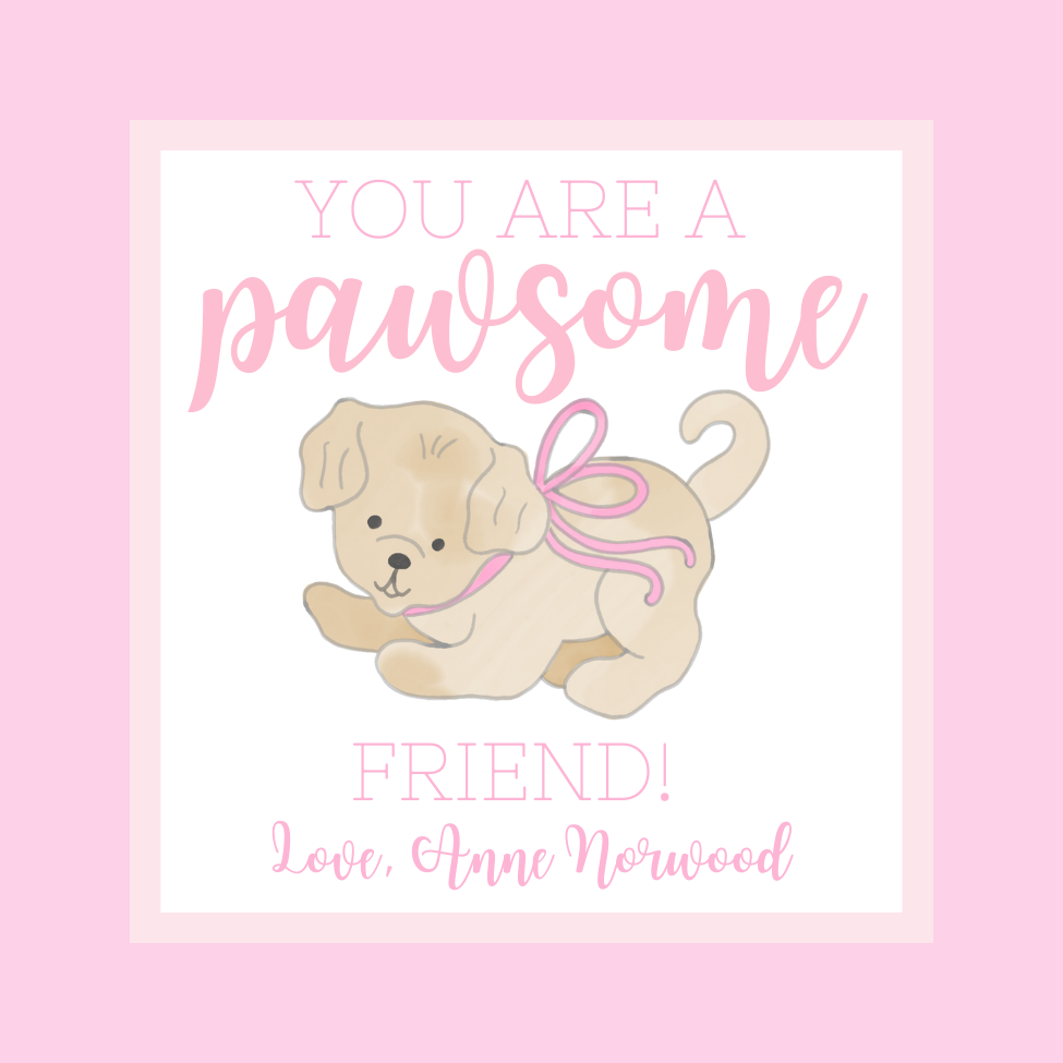 PAWSOME FRIEND VALENTINE