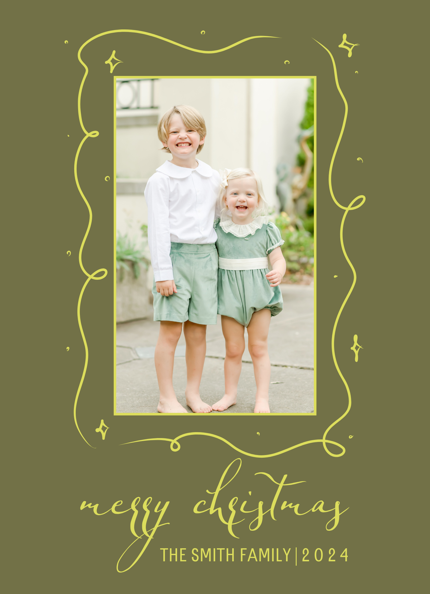 AIRY CHRISTMAS CARD