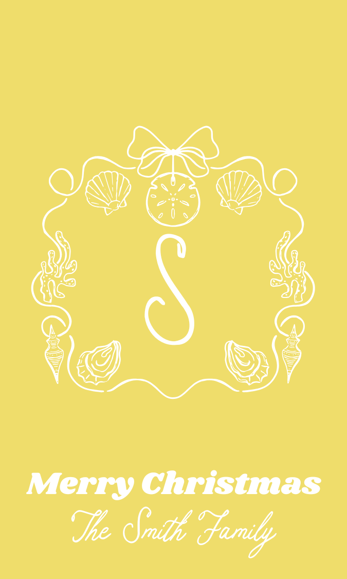 BAHAMA MAMA CHRISTMAS GIFT TAG