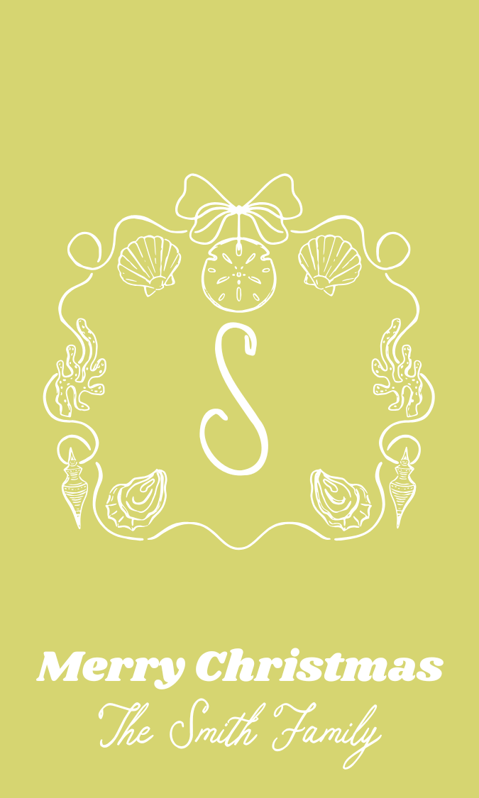 BAHAMA MAMA CHRISTMAS GIFT TAG