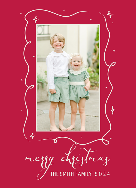 AIRY CHRISTMAS CARD