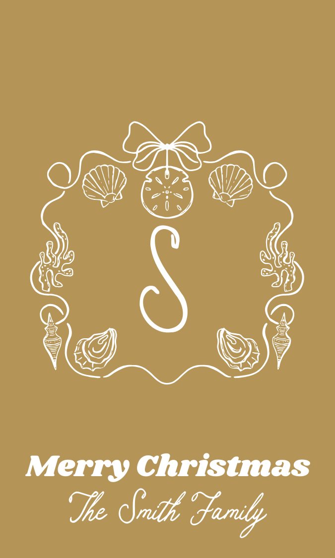 BAHAMA MAMA CHRISTMAS GIFT TAG