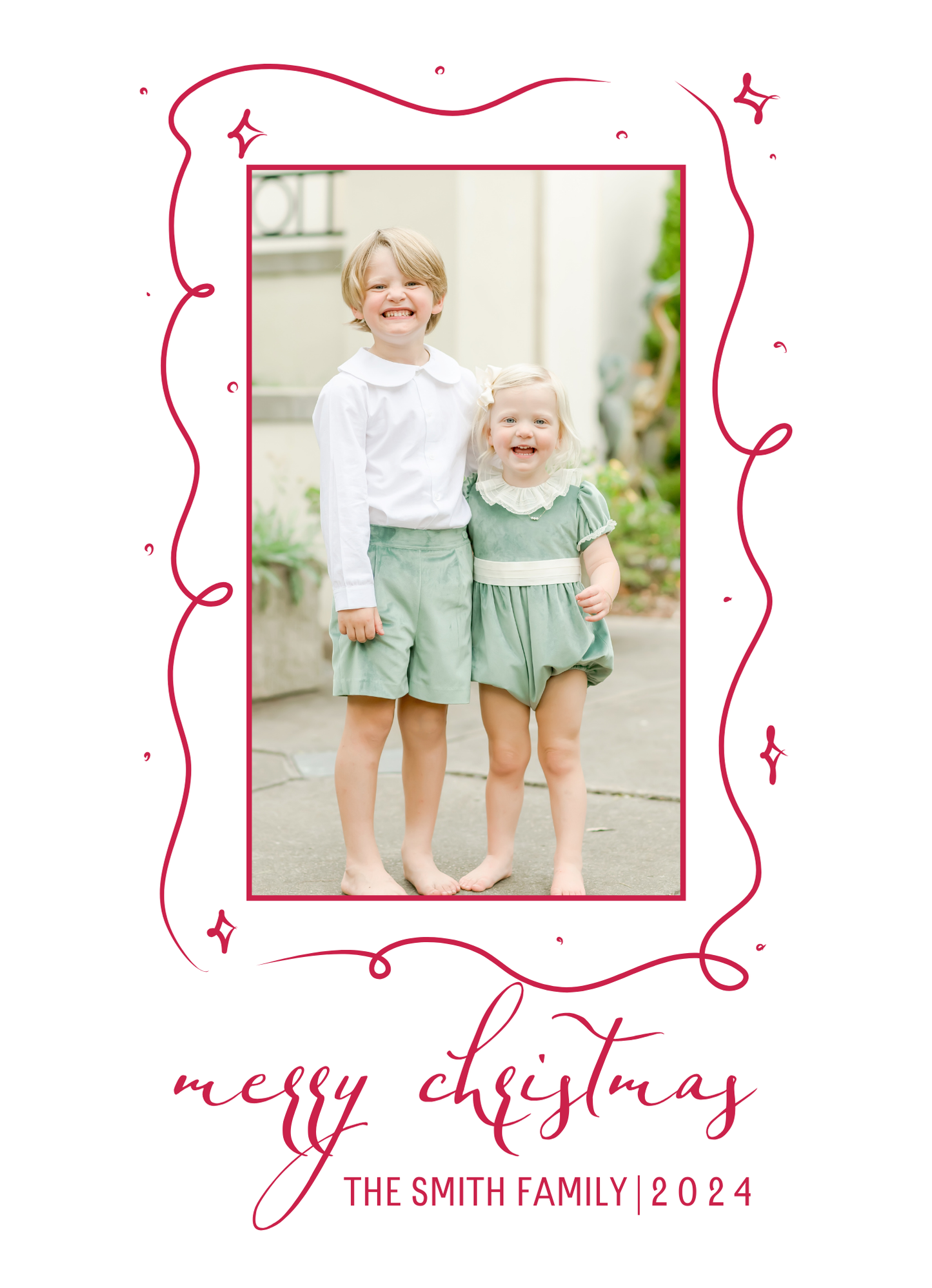 AIRY CHRISTMAS CARD