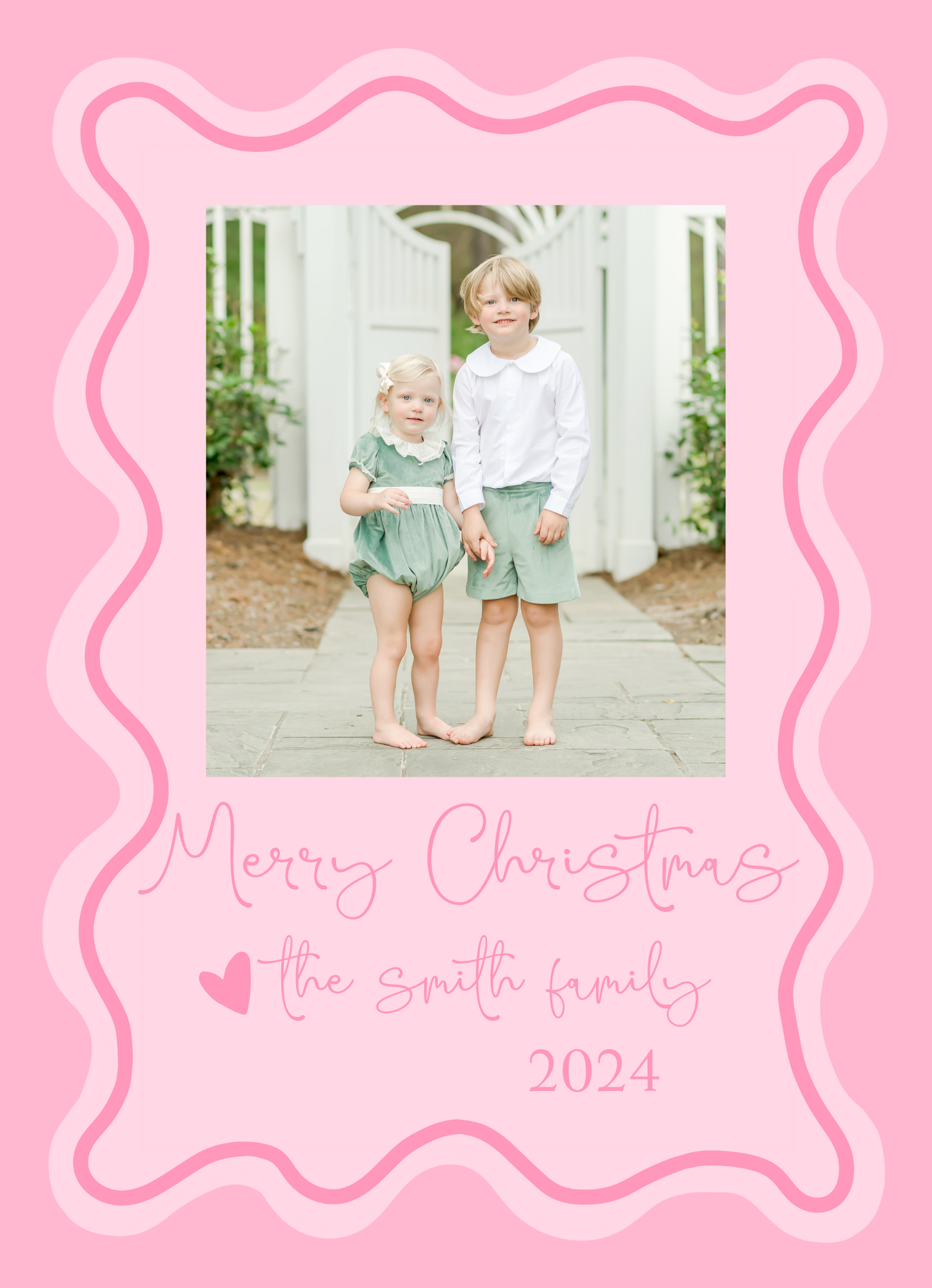 COLORFUL CHRISTMAS CARD