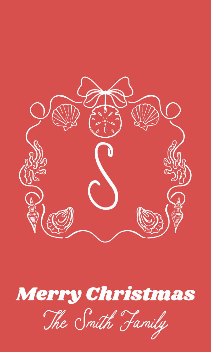 BAHAMA MAMA CHRISTMAS GIFT TAG